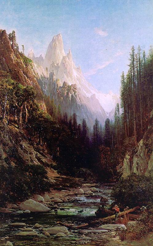 Thomas Hill Castle Craigs, California oil painting image